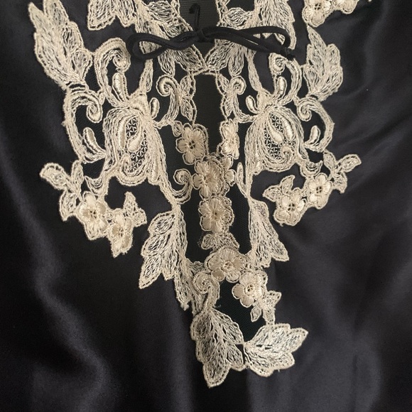$1050 La Perla Maison bodysuit slip silk lingerie - Picture 3 of 4